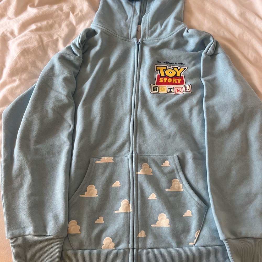 Tokyo Disney Toy Story Hotel zip up hoodie